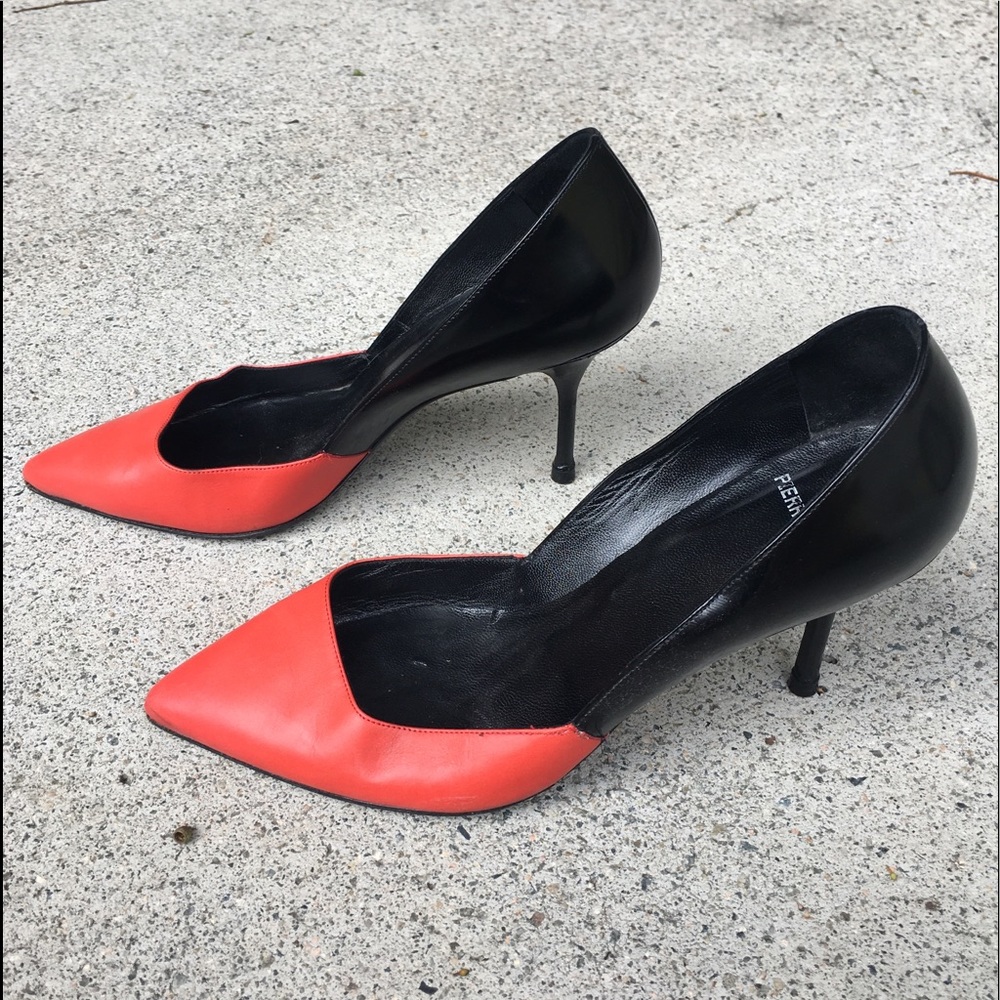 Pierre Hardy Red Toe Pumps~